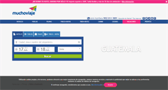 Desktop Screenshot of guatemala.muchoviaje.com