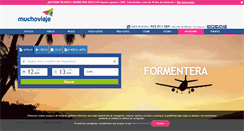 Desktop Screenshot of formentera.muchoviaje.com
