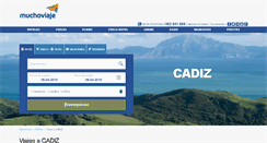 Desktop Screenshot of cadiz.muchoviaje.com