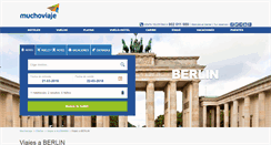 Desktop Screenshot of berlin.muchoviaje.com
