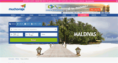 Desktop Screenshot of maldivas.muchoviaje.com