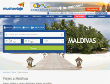 Tablet Screenshot of maldivas.muchoviaje.com