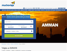 Tablet Screenshot of amman.muchoviaje.com