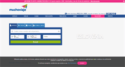 Desktop Screenshot of eslovenia.muchoviaje.com