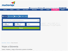 Tablet Screenshot of eslovenia.muchoviaje.com
