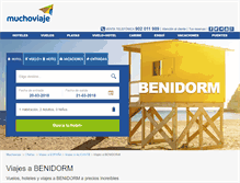 Tablet Screenshot of benidorm.muchoviaje.com