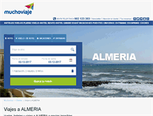 Tablet Screenshot of almeria.muchoviaje.com