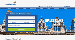 Desktop Screenshot of bruselas.muchoviaje.com