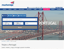 Tablet Screenshot of portugal.muchoviaje.com