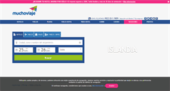 Desktop Screenshot of islandia.muchoviaje.com