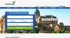Desktop Screenshot of budapest.muchoviaje.com