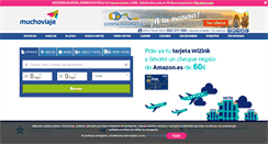 Desktop Screenshot of muchoviaje.com