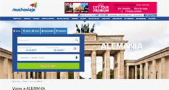 Desktop Screenshot of alemania.muchoviaje.com