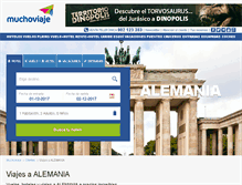 Tablet Screenshot of alemania.muchoviaje.com