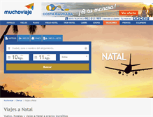 Tablet Screenshot of natal.muchoviaje.com