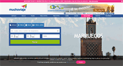 Desktop Screenshot of marruecos.muchoviaje.com