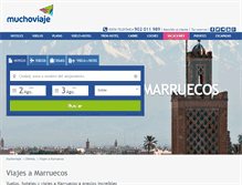 Tablet Screenshot of marruecos.muchoviaje.com