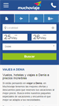 Mobile Screenshot of denia.muchoviaje.com