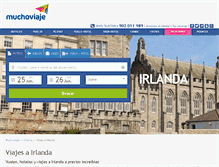 Tablet Screenshot of irlanda.muchoviaje.com
