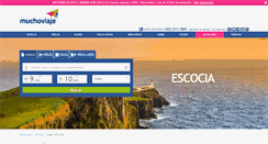 Desktop Screenshot of escocia.muchoviaje.com