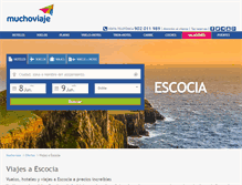 Tablet Screenshot of escocia.muchoviaje.com
