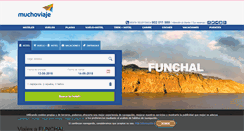Desktop Screenshot of funchal.muchoviaje.com